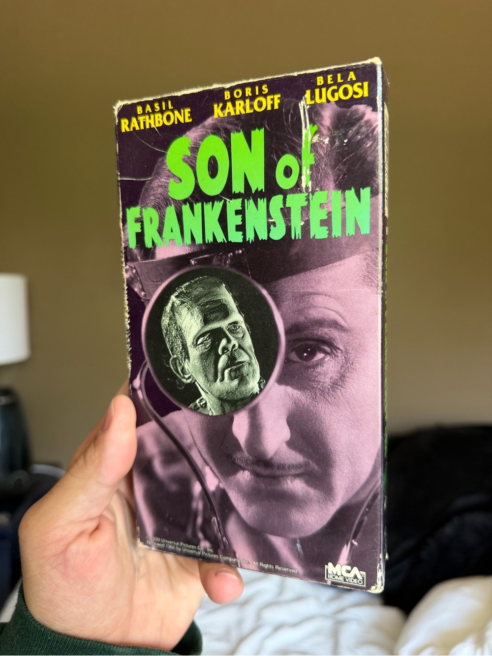 Son Of Frankenstein VHS